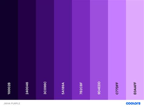 Midnight purple color codes the hex rgb and cmyk values that you need – Artofit