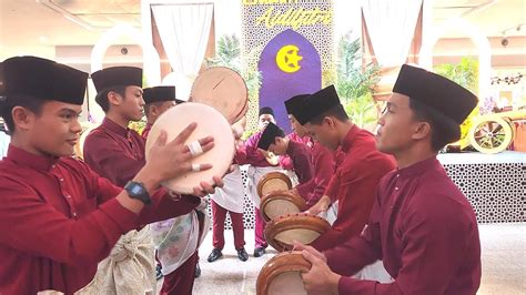 kompang  tradition dance performance  permaisuri imperial city