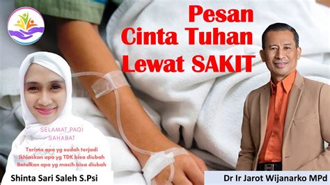 Workshop B Pesan Cinta Tuhan Melalui Sakit Shinta Sari Saleh