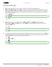 Ap Calc Bc Unit Mcq Pdf Ap Calculus Bc Scoring Guide Unit