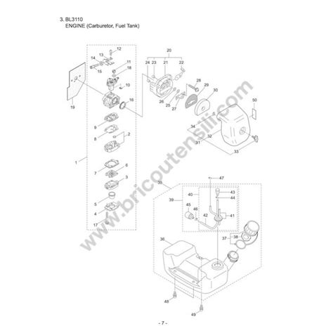 Maruyama Vacuum Kit BL3110 Parts