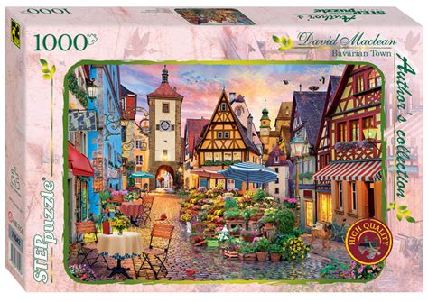 Пазл Step puzzle 1000 деталей: Баварский городок (79542) - купить в ...