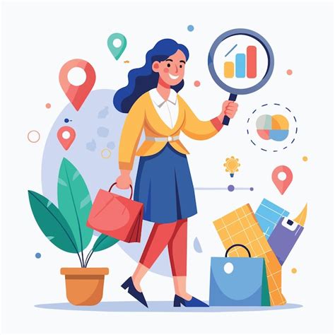 Premium Vector | Customer insight information from analyze consumer ...