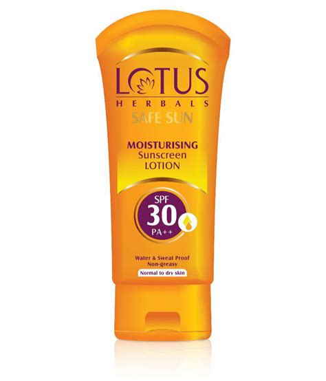 lotus Herbal Sunscreen Lotion, Oily Skin, Packaging Size: 40g at Rs 299 ...