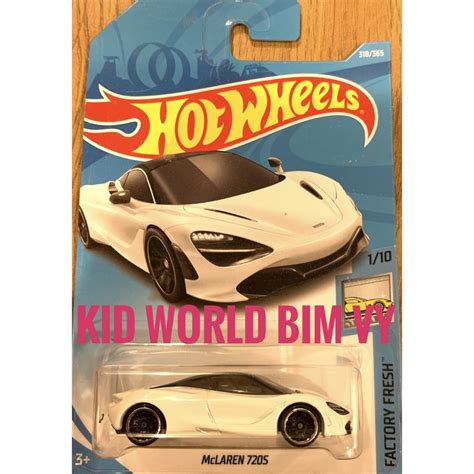 Xe mô hình Hot Wheels basic McLaren 720S FJY19 Shopee Việt Nam