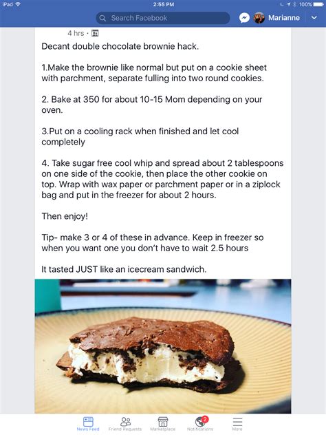 Delicious and Healthy Ice Cream Sandwich Recipe
