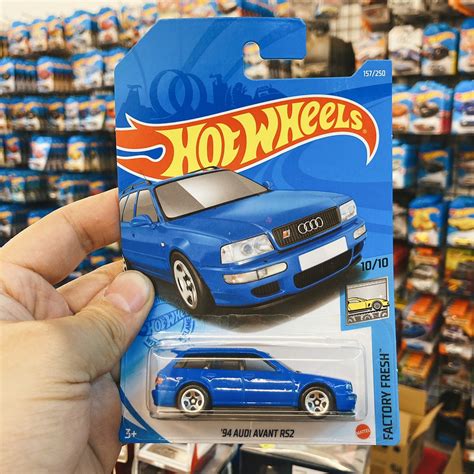 小賈車庫 HOT WHEELS 風火輪 AUDI AVANT RS 奧迪 藍色 蝦皮購物