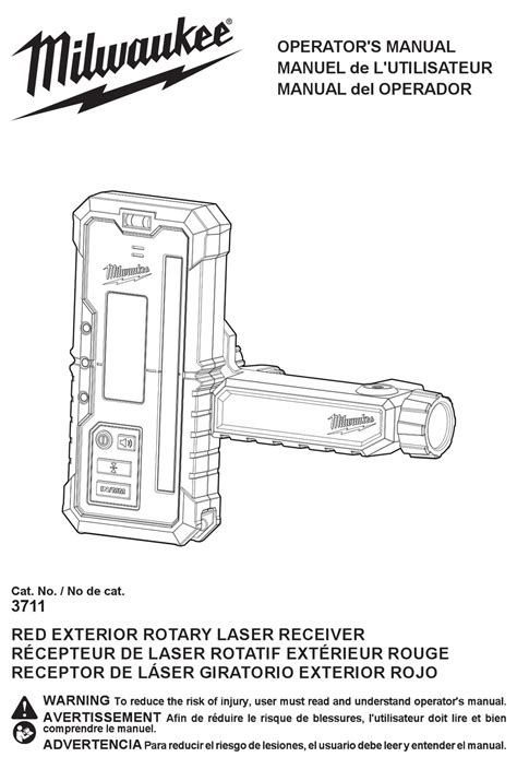 MILWAUKEE 3711 OPERATOR'S MANUAL Pdf Download | ManualsLib