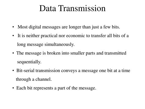 data transmission powerpoint    id