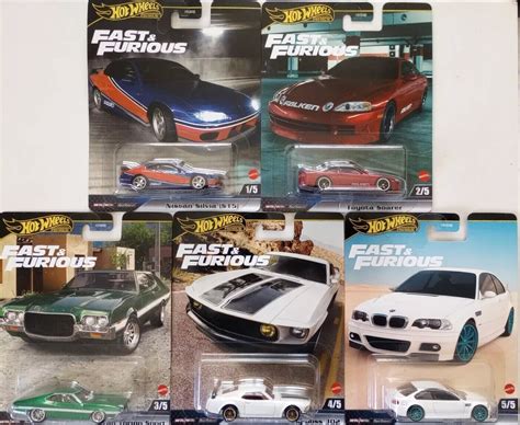 Hot Wheels Fast Furious Premium Complete Set F F Toyota Silvia Mustan In Nepal At Npr