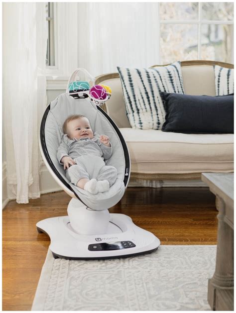 Шезлонг 4moms MamaRoo 4.0, мультиплюш — купить в интернет-магазине по ...