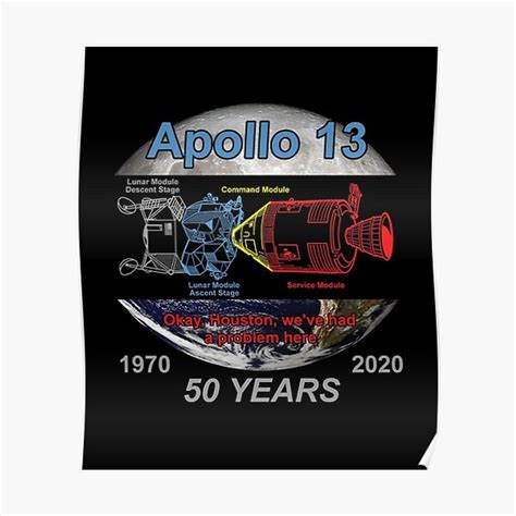 Apollo 13 50th Anniversary Houston Weve Had A Problem Premium Matte