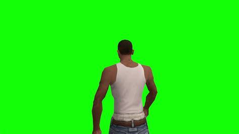 Cj “ah Sht Here We Go Again” Green Screen Gta San Andreas 4k No