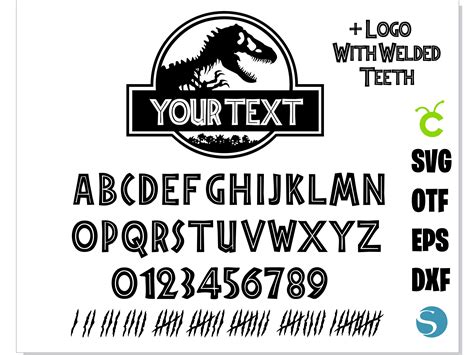 Jurassic Park Svg Bundle Jurassic Park Font Svg And Jurassic Inspire Porn Sex Picture