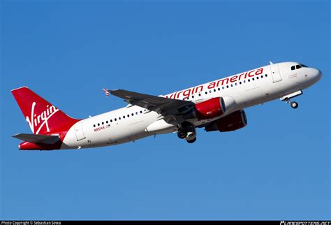 N851VA Virgin America Airbus A320 214 Photo By Sebastian Sowa ID