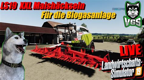 LS19 XXL Maishäckseln Für BGA Claas Jaguar 980 12 Abfahrer auf