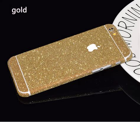 200 шт блестящая наклейка для мобильного телефона для iPhone 7 7s ...