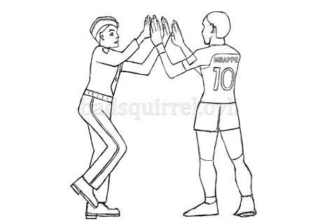 MBappe And Pussy Riot High Five World Cup 2018 On Behance