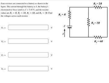 Answered Four Resistors Are Connected To A Bartleby