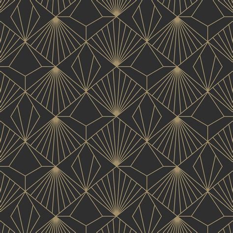 Black and Gold Geometric Wallpapers - Top Free Black and Gold Geometric