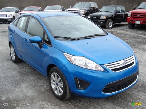 Blue Candy Metallic 2012 Ford Fiesta Se Sedan Exterior Photo 61774511