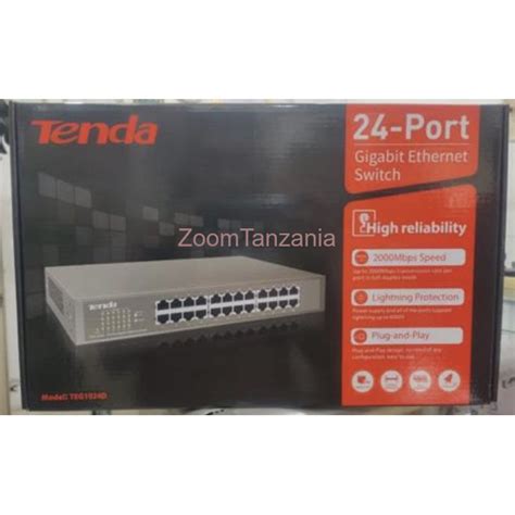 24 Port Gigabit Ethernet Switch In Tanzania - Zoom Tanzania