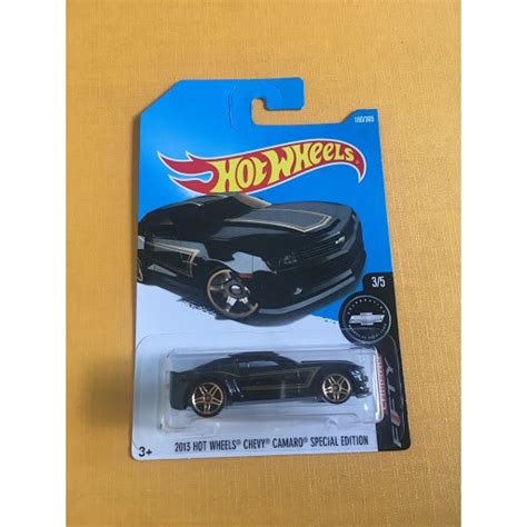 Jual Hot Wheels Hotwheels Hot Wheeels Chevy Camaro Special Edition Hitam Mainan Anak