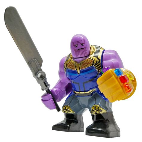 Big Size Thanos with Sword and Infinity Gauntlet Marvel Avengers ...