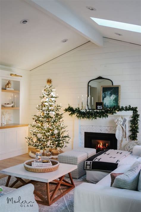 Cozy Minimalist Christmas Home Tour Modern Glam