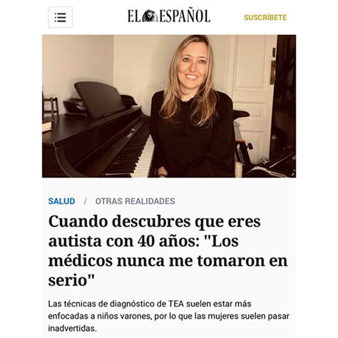 Medios De Comunicaci N Mujer Y Autista Sara Codina