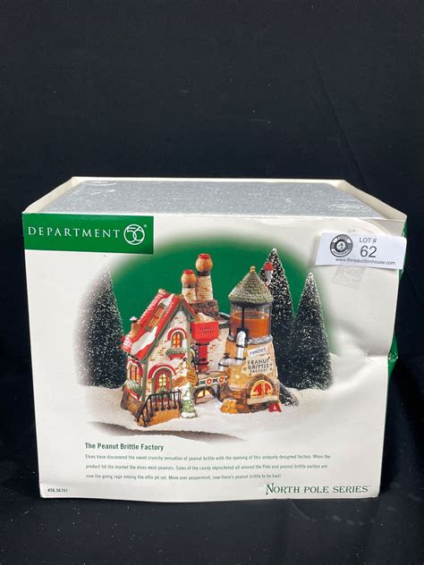 Department 56 North Pole Series The Peanut Brittle Factory