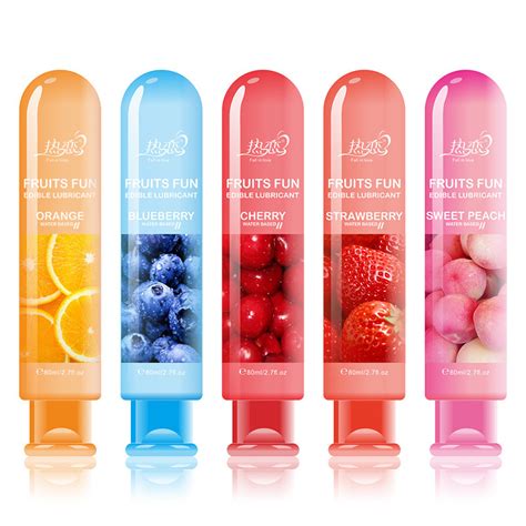 Silk Touch Pussy Gay Lubricant Water Based Anal Gel Fruit Flavor Adult Product Personal Oral