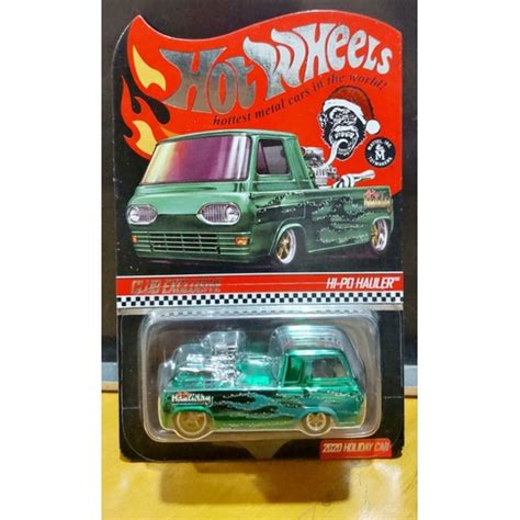 Hot Wheels Hi Po Hauler Rlc Red Line Club Shopee Brasil