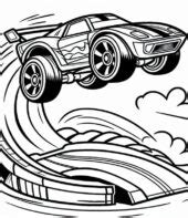 Hot Wheels Para Colorir Desenhos