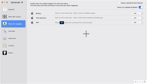 bartender  huge redesign  big sur podfeet podcasts