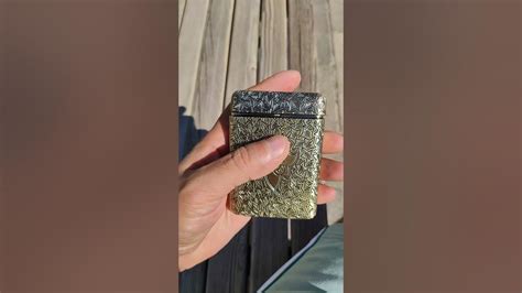 Портсигар Томаса Шелби из сериала (Острые козырьки) - YouTube