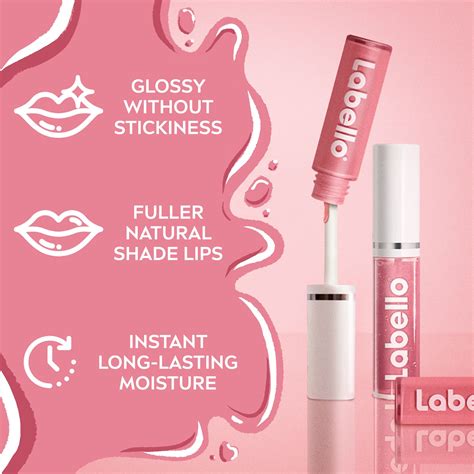 LABELLO Lip Oil Moisturising Lip Care Dress Nude 5 5 Ml