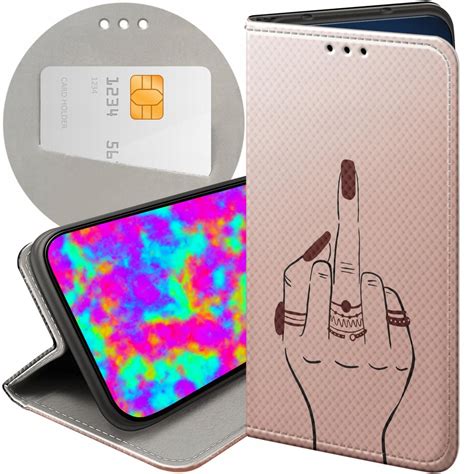 Etui Z Klapką Do Redmi Note 11 Pro 5G Wzory Fuck You Fuck Off Futerał Xiaomi Sklep EMPIK