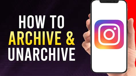 How To Archive And Unarchive Instagram Reels Quick Easy Youtube