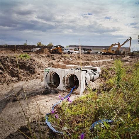 Reinforced Concrete Pipe Supplied To Durr In Jefferson Parish QSM