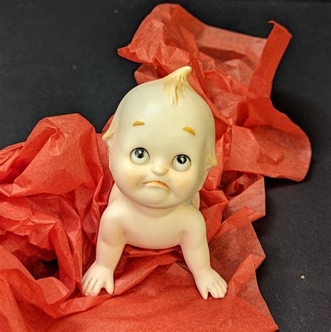 Lefton Bisque Kewpie Baby Cutie Pie Pouty Face Naked Baby Collectible Etsy