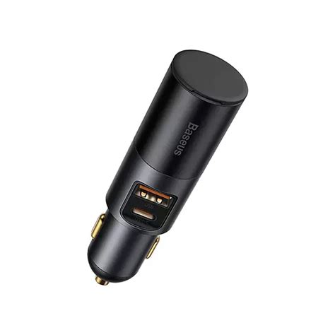 شارژر فندکی 120 وات بیسوس مدل CCBT-C0G - نیتاتل