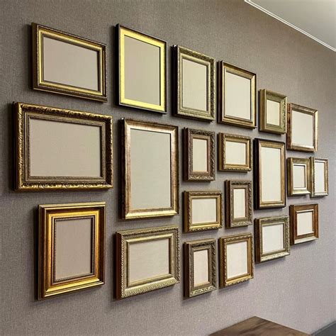 Набор интерьерных фоторамок «Золотая галерея» в интернет-магазине ...