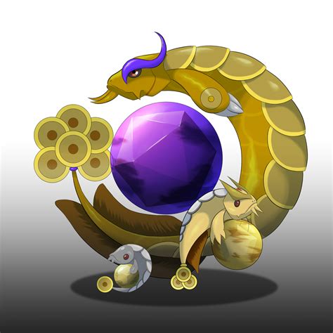 Artstation Fakemon Frywana Aryowana Guryuwana