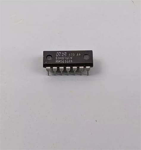 Circuitos Integrados De Conmutador Anal Gico Cu Druple National Semiconductor Cd Cn