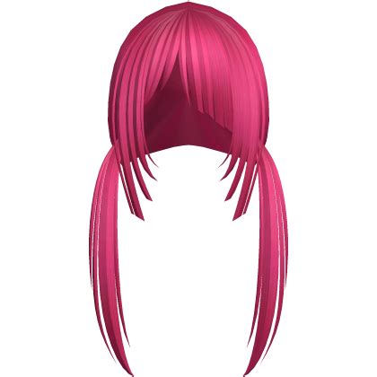 Doll Cute Anime Low Pigtails Vkei Hot Pink Roblox