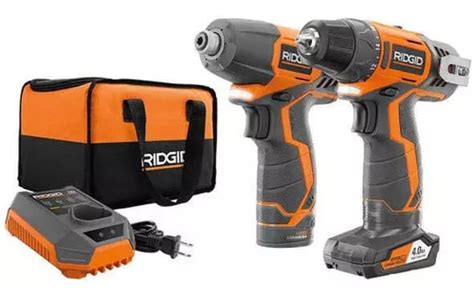 Combo Ridgid 12v Atornillador Impacto Meses sin interés