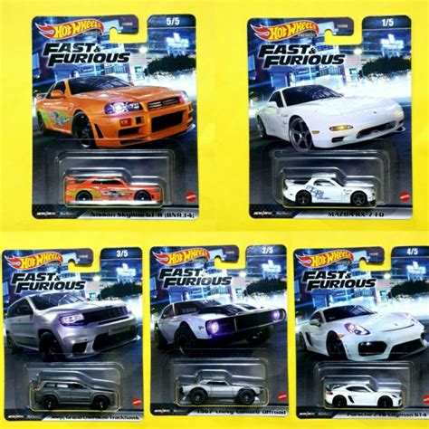 Hot Wheels Premium Fast And Furious FnF Skyline R34 2023 Mix A Shopee Malaysia
