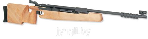 Пневматическую винтовку МР-532 4,5 мм (биатлон., с кнопкой предохр. с ...