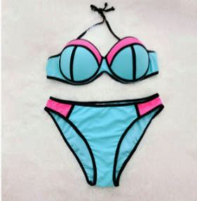 Купальник Aliexpress Sexy women swimsuit bikini set push up 2017 nylon brazilian beach female